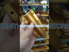 सैन्य उद्योग के लिए 150W 25R F एल्युमीनियम हाउस्ड रेज़िस्टर वायरवाउंड प्रीचार्ज